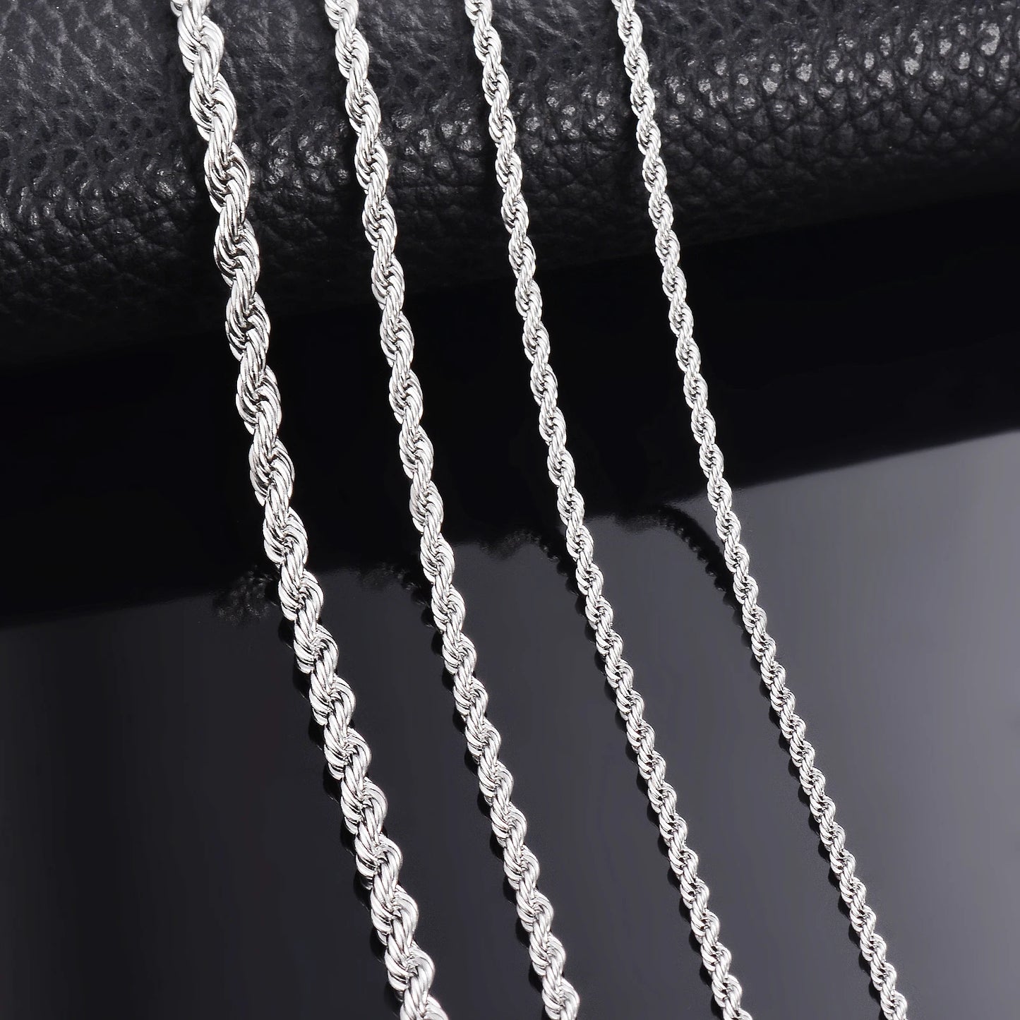 Rope chain Zilver