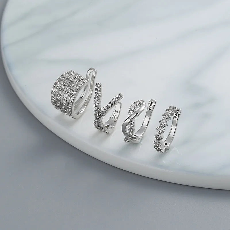 4Pcs earcuffs