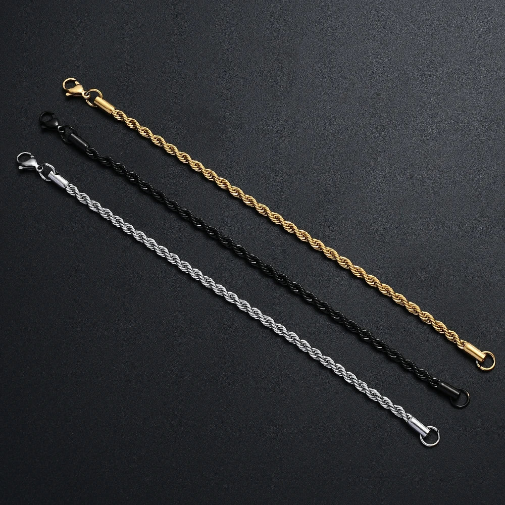 Twisted Rope Bracelet