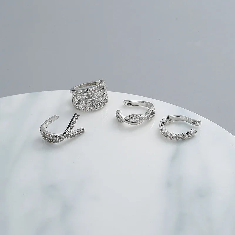 4Pcs earcuffs