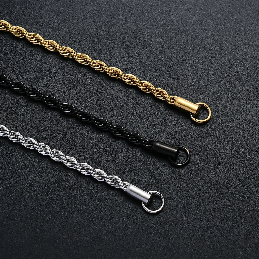 Twisted Rope Bracelet