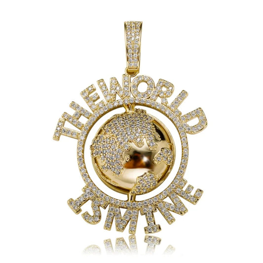 World Globe pendant