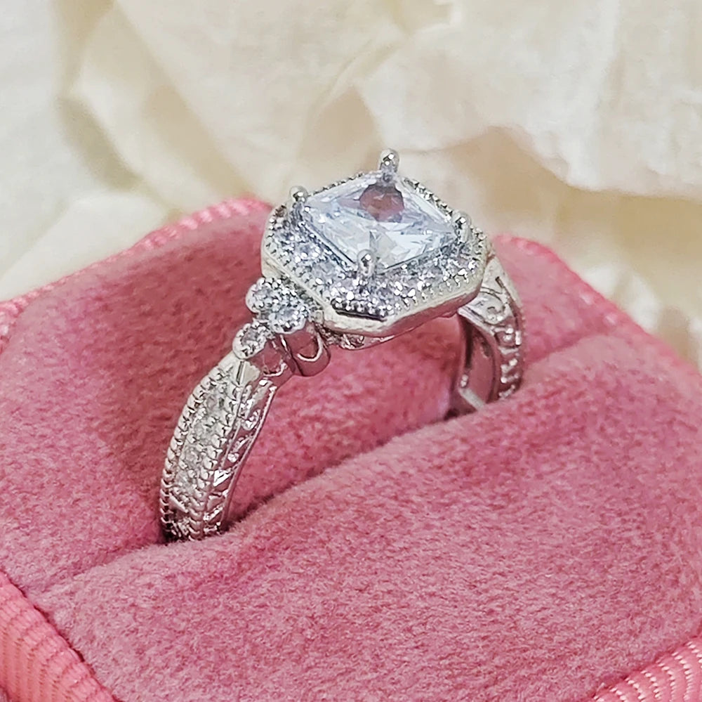 Moissanite Emerald