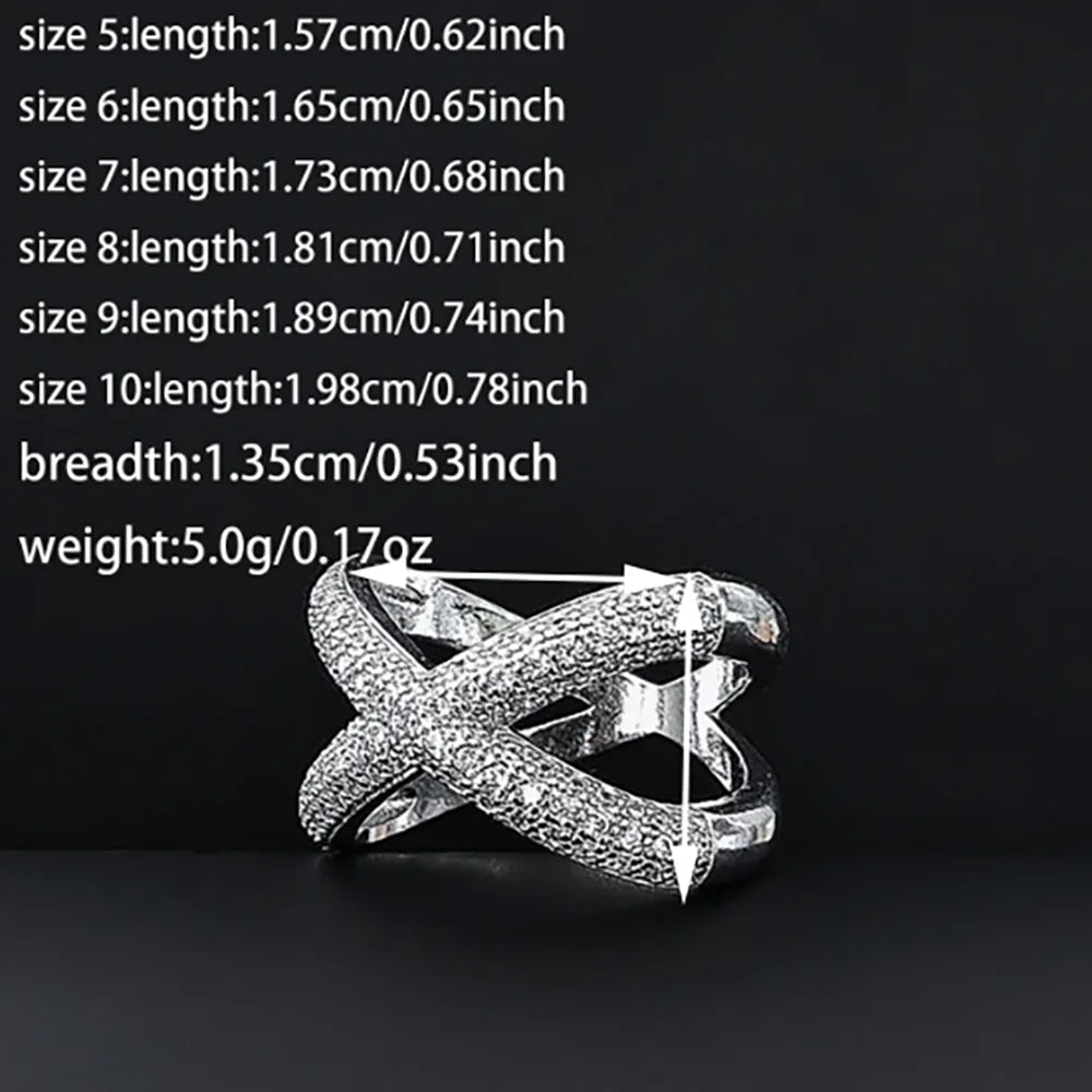 X Shape Ring