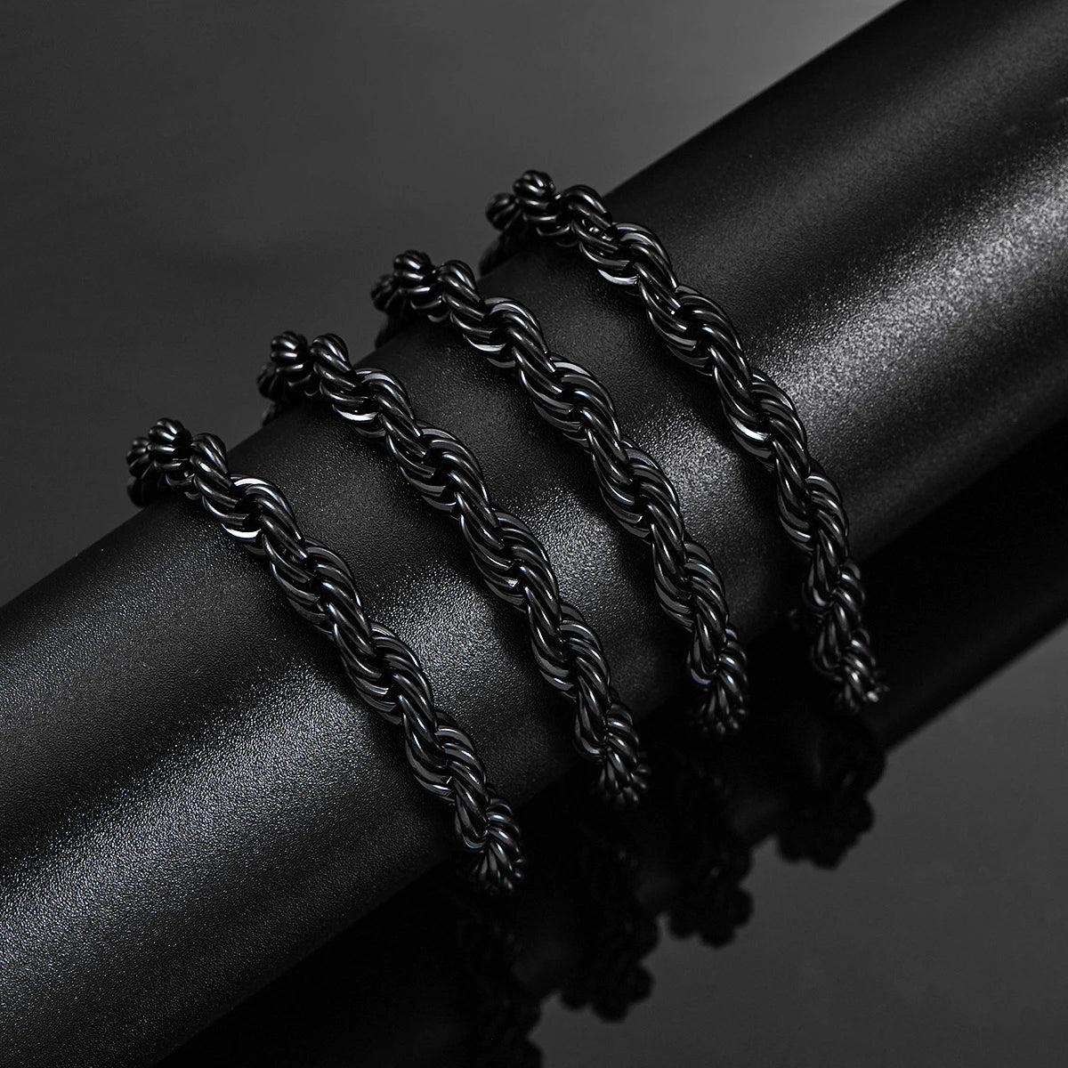 Rope Chain Zwart