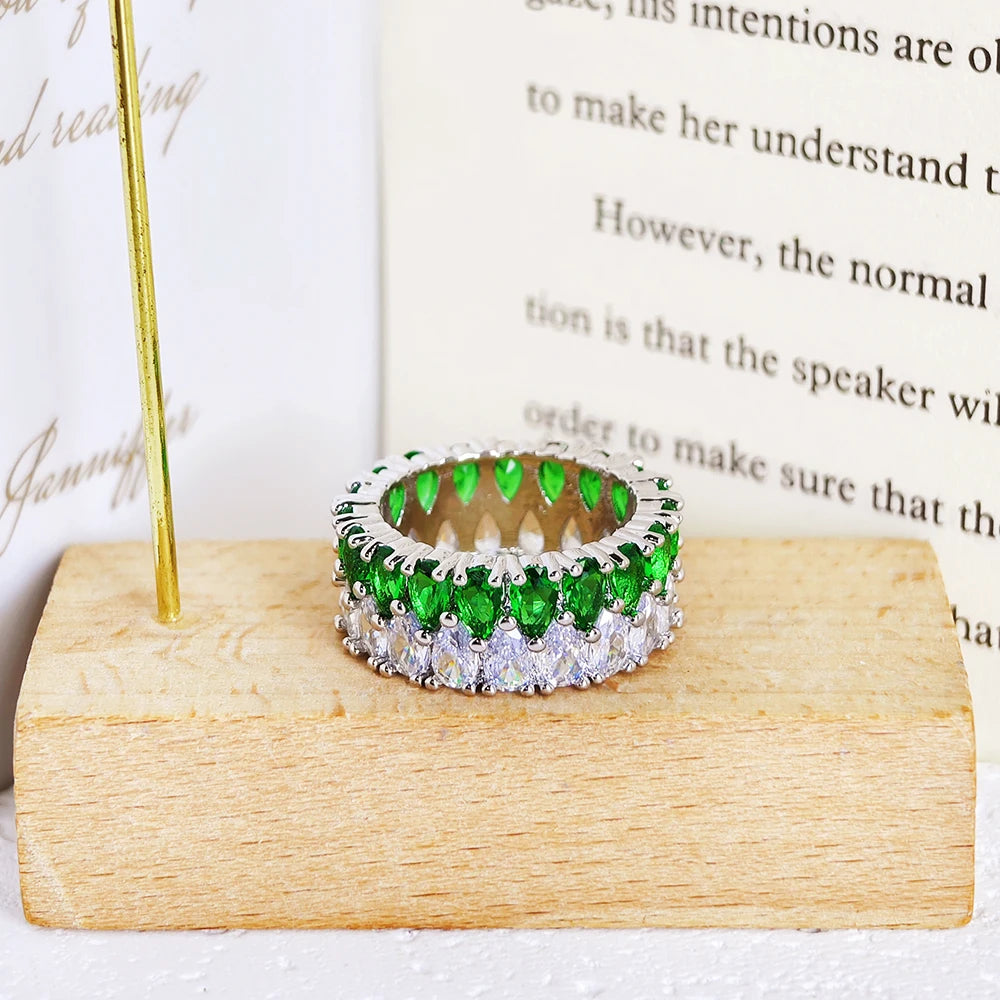 Oval Eternity Band