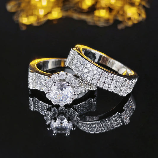 Halo Ring Set