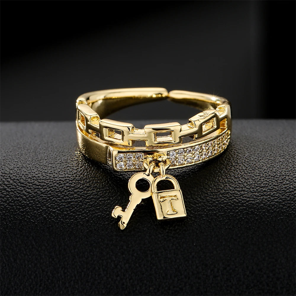 Lock & Key Ring