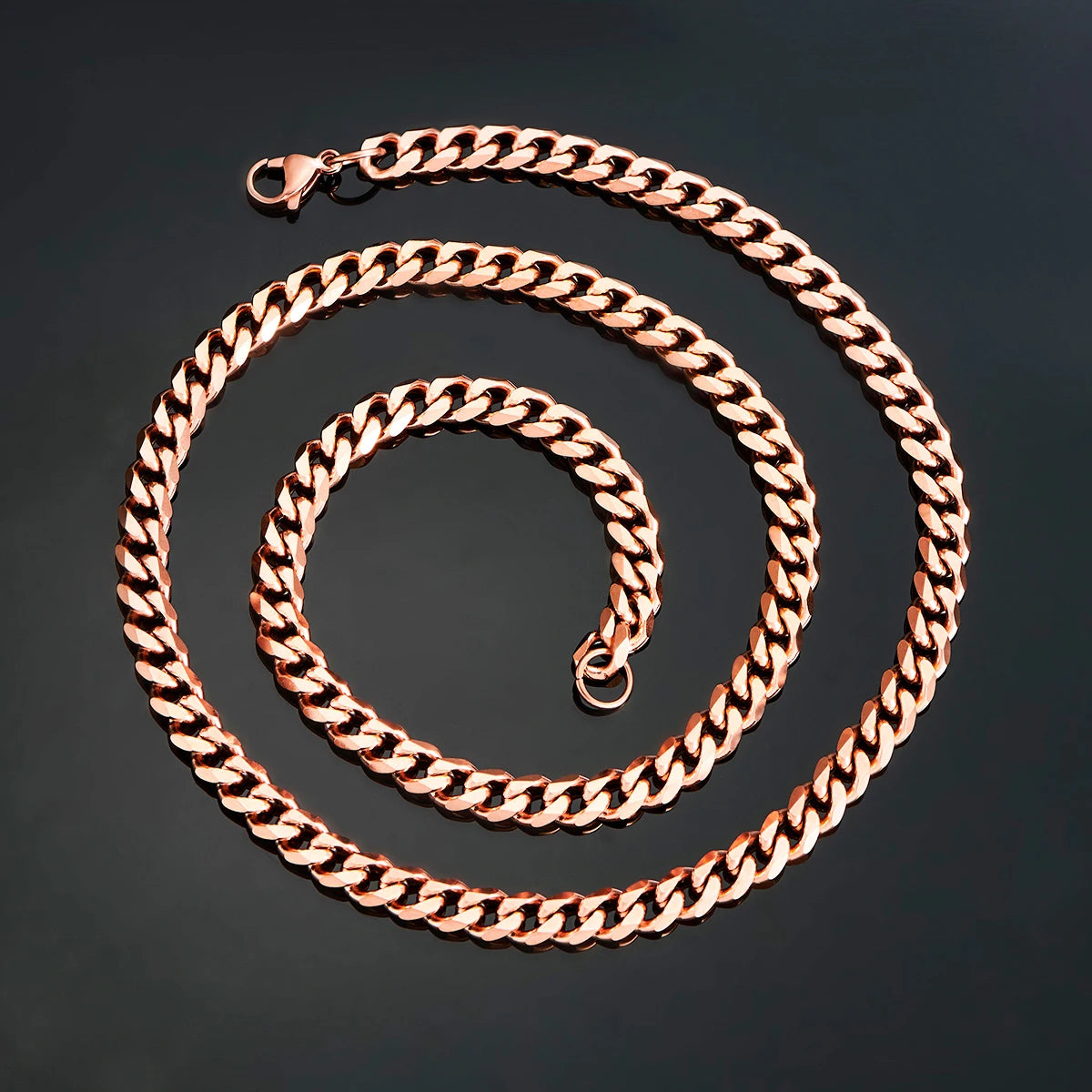 Cuban Links Rose Gold