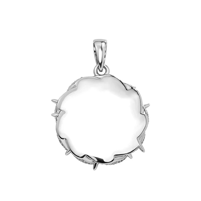 Round Jesus Piece
