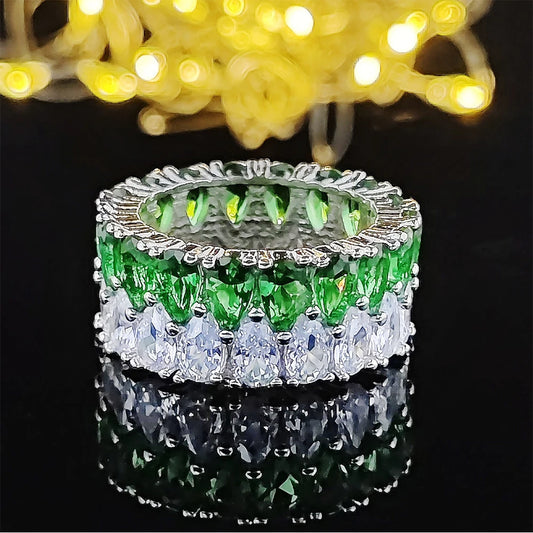 Oval Eternity Band