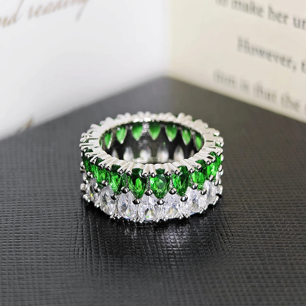 Oval Eternity Band