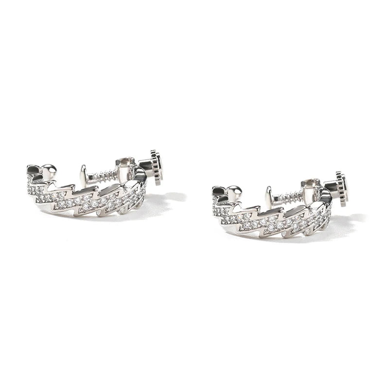 Lightning Clip Earring