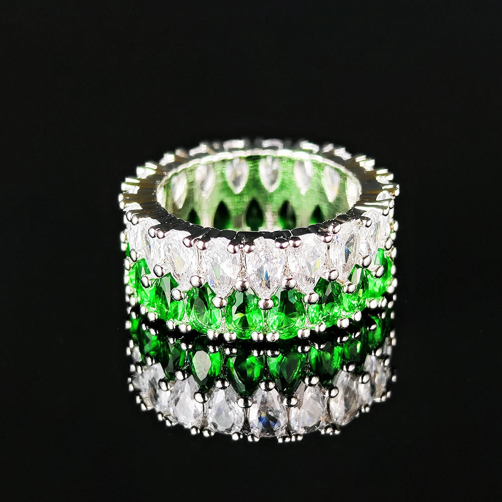 Oval Eternity Band