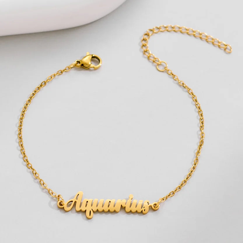 Zodiac Sign Armband