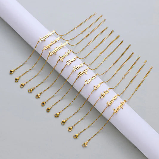 Zodiac Sign Armband