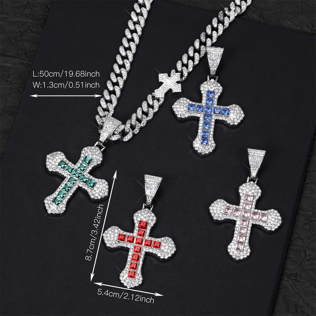 Colorful cross