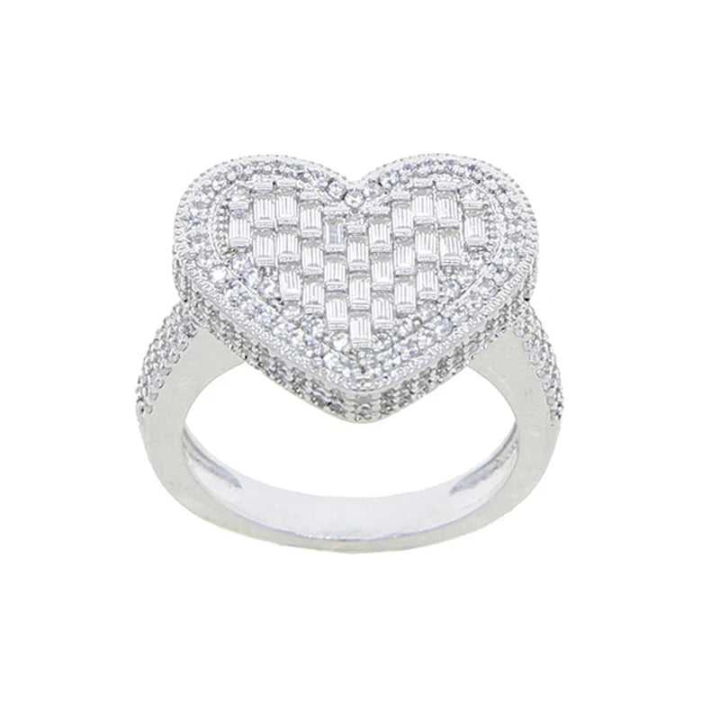 Heart Shaped ice Ring